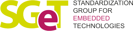 Logo: SGET - Standardization Group for Embedded Technologies e.V.