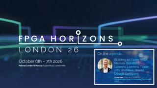 FPGA Horizons London 2026: Talk on oHFM by Ansgar Hein, SGET
